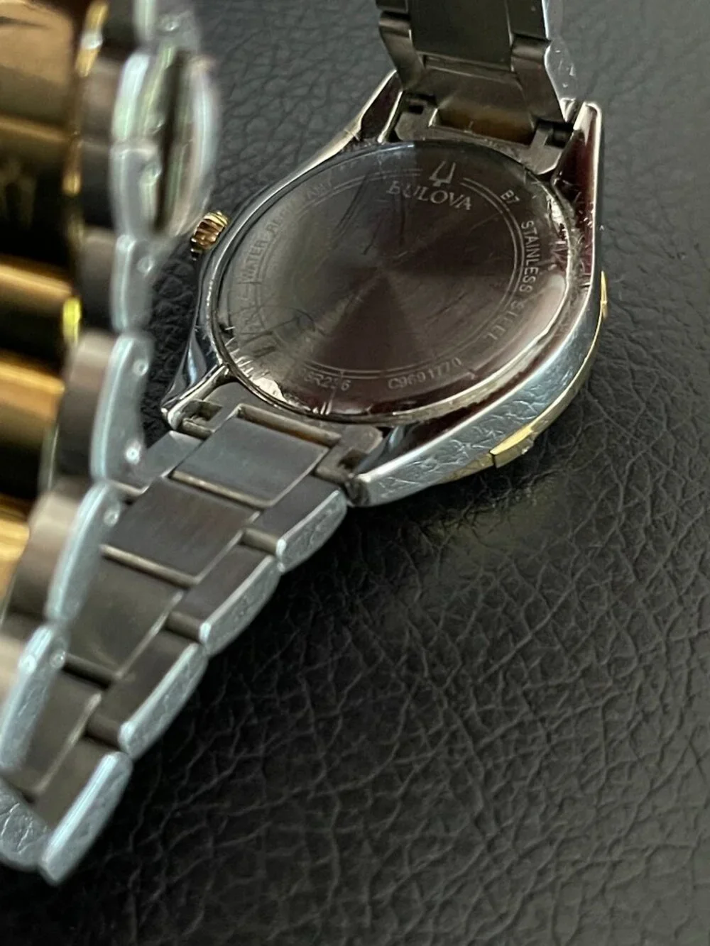 Bulova Two Tone Stainless Steel Ladies Watch